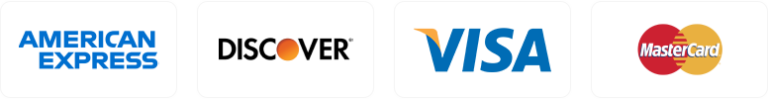 Four major credit card logos